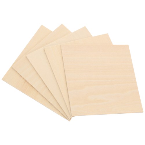 4 PCS Veneer Pieces Wood Planks for Crafting Woodcraft Unfinished - Picture 9 of 12