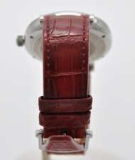 IWC Portofino Automatic 37mm Grey Diamonds Steel IW458104 Leather 5