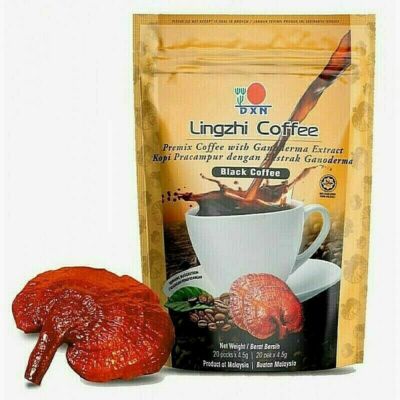 80 Packs DXN Lingzhi Black Coffee Ganoderma Reishi Instant Classic Cafe Express
