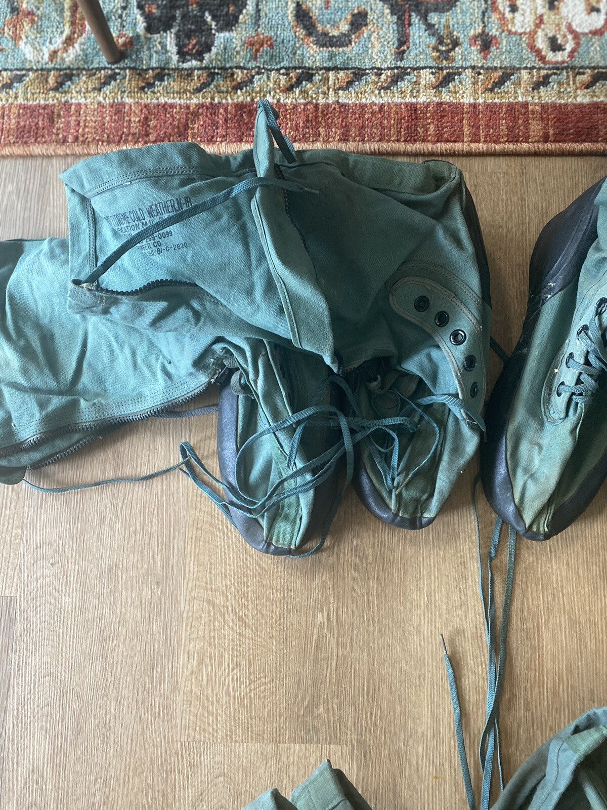 Military N1B MUKLUK BOOTS Extreme Cold Weather Arctic Boots MEDIUM eBay