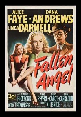 FallenAngel Poster Leinwand Film Film Druck A0 A1 A2 A3 A4 A5 A6 Kunst Wanddeko