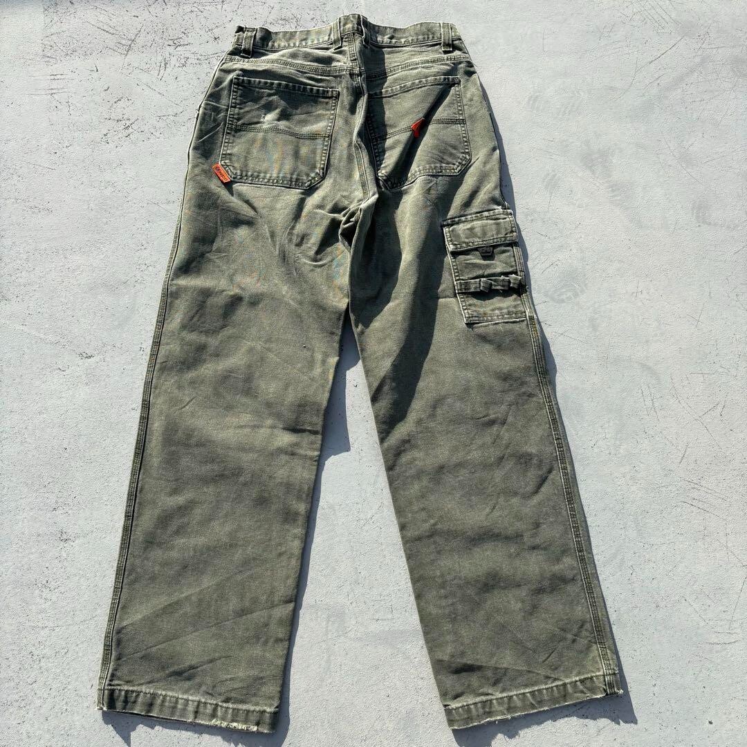 パンツ 40s denim painter pants dark color Vintage 40's Japanese Indigo Denim Boro Patchwork Sashiko
