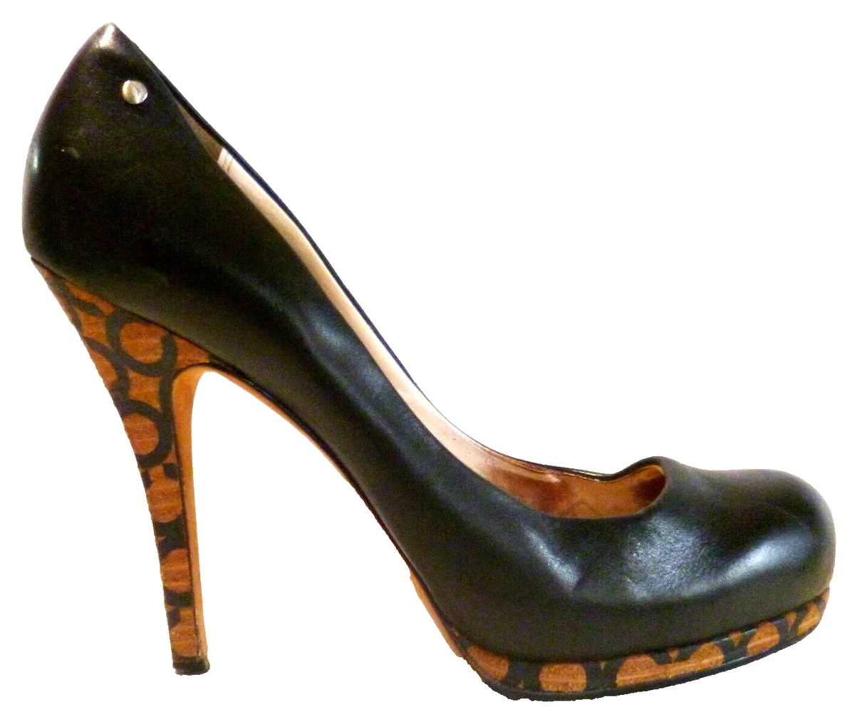 Coach platform heels store