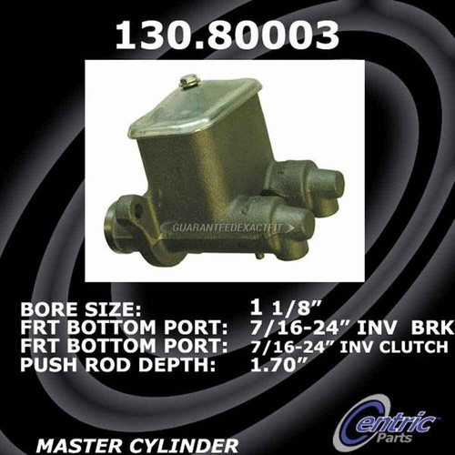 For Chevy Panel Pickup Suburban GMC Series Centric Brake Master