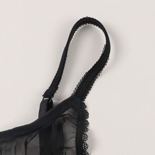 Varsbaby Mesh see through bra upper support, gathering breathable bra set - Picture 25 of 52