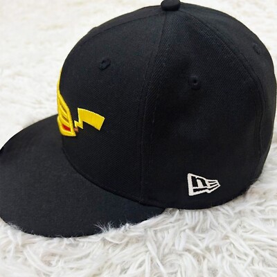 NEW ERA Pokémon 59FIFTY PIKACHU 7 3/8 Embroidery Cap Black Yellow