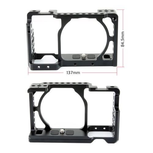 NICEYRIG DSLR Camera Cage For SONY A6000 A6300 ILCE-6000 6300 NEX-7 - Picture 6 of 8
