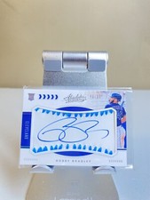 2020 Panini Absolute - Rookie Baseball Material Signatures Light Blue #148 Bobby