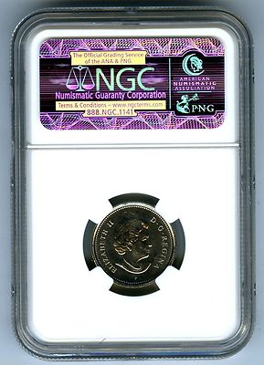 2005 CANADA 5 CENT NGC MS68 VE-DAY 60TH ANNIVERSARY VICTORY V