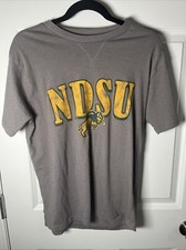 NDSU Bison T Shirt Medium Grey