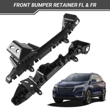 Front Bumper Brackets Assembly Replacement For 2018- 2022 Chevy Equinox Set 2pcs