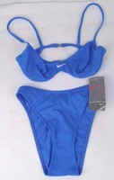 Nike Swimwear Bikini Swimsuit Size 34 C Blue Nike Swimwear Bikini Swimsuit Size 34 C Blue