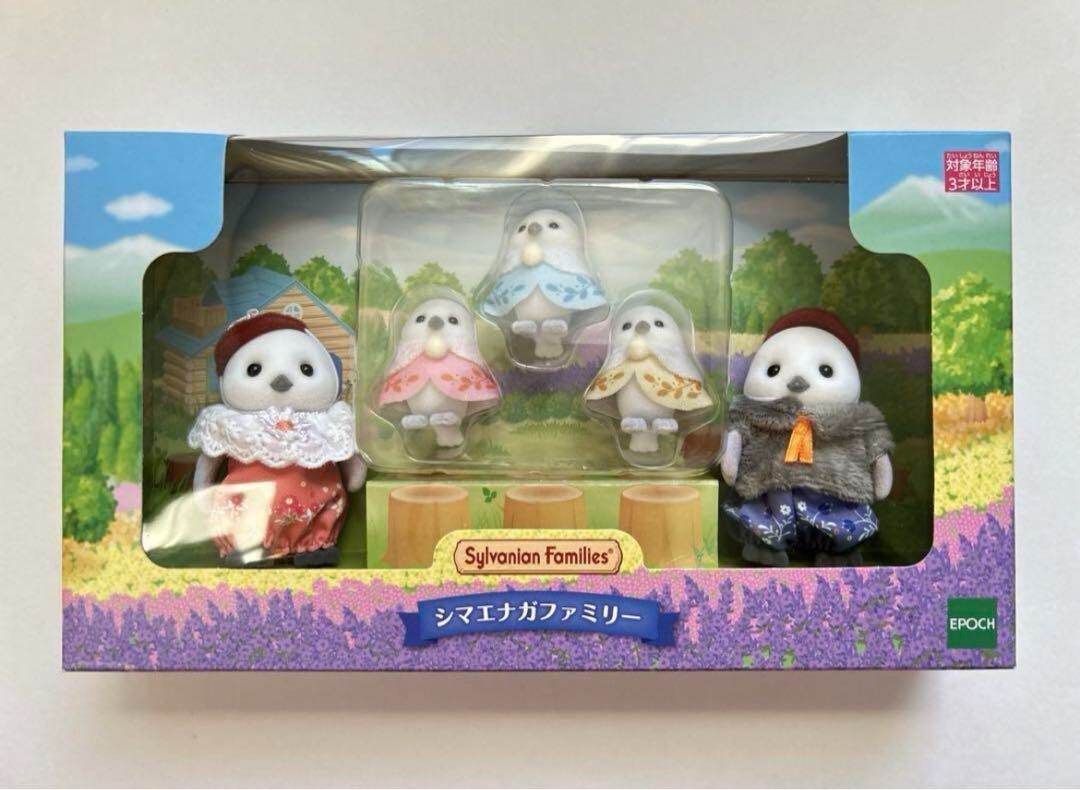 キッズ・ファミリー snow Sylvanian Families Fairy Snow Bird Family Calico Critters