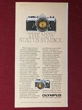 Olympus OM-1 Camera 1977 Print Ad - Great to Frame 
