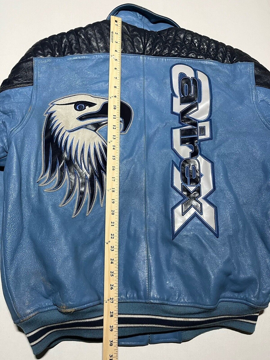 Vintage Avirex Varsity Leather Jacket XL Y2k Hip Hop AL9 | eBay Vintage Avirex Varsity Leather Jacket XL Y2k Hip Hop AL9 | eBay