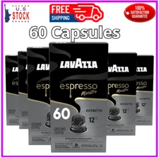 Lavazza Lavazza Ristretto Noble Dark Roast Coffee Capsules Compatible with Nespr