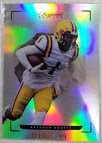 2022 Keepsake Football Edition Kayshon Boutte #17