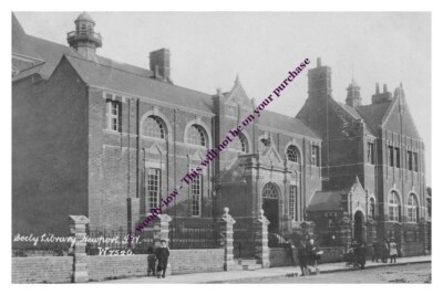 rp13434 -  Seely Library , Node Hill , Newport , Isle of Wight - print 6x4