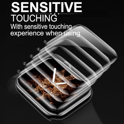 Protector de pantalla de pegamento completo UV nano líquido para Apple Watch 38 42 mm 40 mm 44 mm 6 SE - Imagen 7 de 12