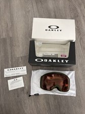 20-21 Oakley Flight Tracker Xm Dark Brush Mustard Prizm Persimmon Goggles Japan
