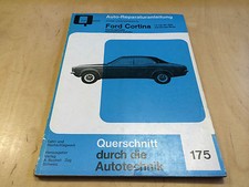Repair Manual Ford Cortina 1.3 1.6 Gt Gxl 2.0 Liter Engines 62-82