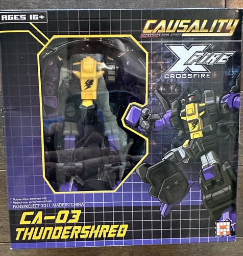 Transformer FansProject Causality CA-03 THUNDERSHRED Masterpiece Insecticons mp - 第 1/2 張圖片