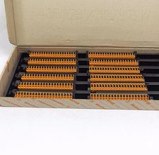 Box of 12 Weidmuller 1014570000, 20 Position Terminal Block Plug Str 5.08M