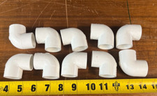 Lot of 10 Spears 406-007 3/4" PVC 90  Elbow Schedule 40 Socket End Connections