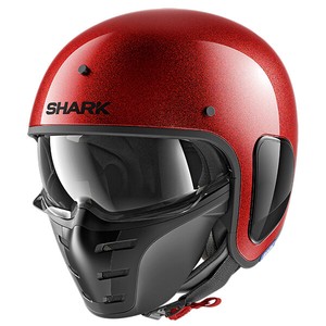 30% OFF Shark S-Drak 2021 Vide Paillettes Rouge Rrx Visière / Masque Casque  Moto | eBay