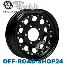 STAHL-Felgen 5,5x15 ET5 DOTZ MODULAR BEADLOCK Dark - SUZUKI SJ SAMURAI (5 Stück)