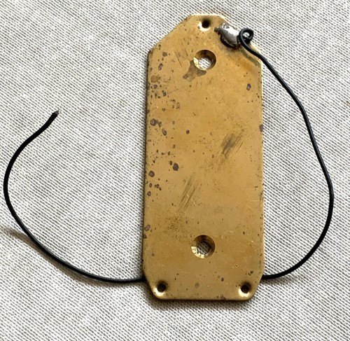 1986 Ibanez RB851 Roadstar II Bass Guitar Neck Pickup Original Ground Plate - Picture 4 of 12