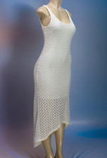 Xhilaration Women's Lace Dress Sleeveless Ivory Size M