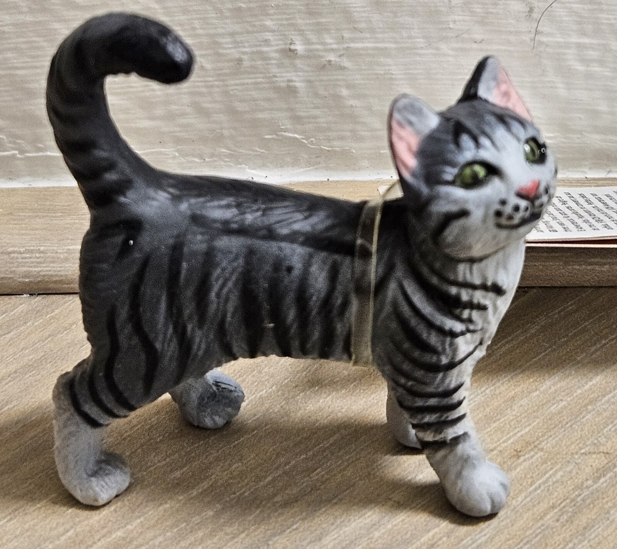 ビンテージ シュタイフ TABBY キャット　猫 シュタイフ ネコのTabby小 | リボンときどきネコ