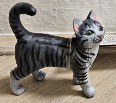 Safari LTD GRAY TABBY CAT (Best in Show) Domestic Cat Feline