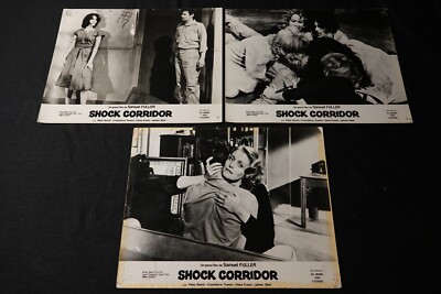 SCHOCKKORRIDOR Samuel Fuller Peter Breck Gene Evans Fotos Lobbykarten 1963