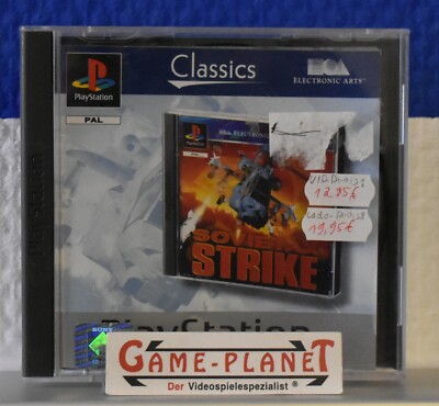 Soviet Strinke Sony Playstation 1  Electronic Arts PSX PSone Hubschrauber STR P1