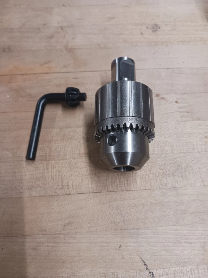 Jacobs 1/2 Bohrfutter mit 3/4 Schweißadapter für Magnetbohrer - Bild 2 von 4