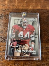 Tom Rathman Signed Prizm Football Card Psa Dna Coa Autographed 49ers