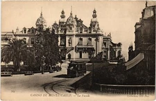 PC MONACO CASINO DE MONTE-CARLO LA FACADE TRAMWAY (a46095)