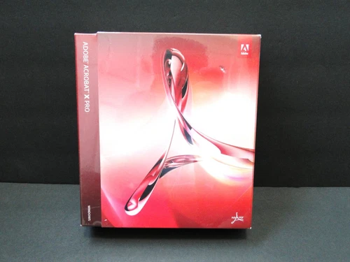 2010 Adobe Acrobat X Pro for Windows (NEW! SEALED!!!)