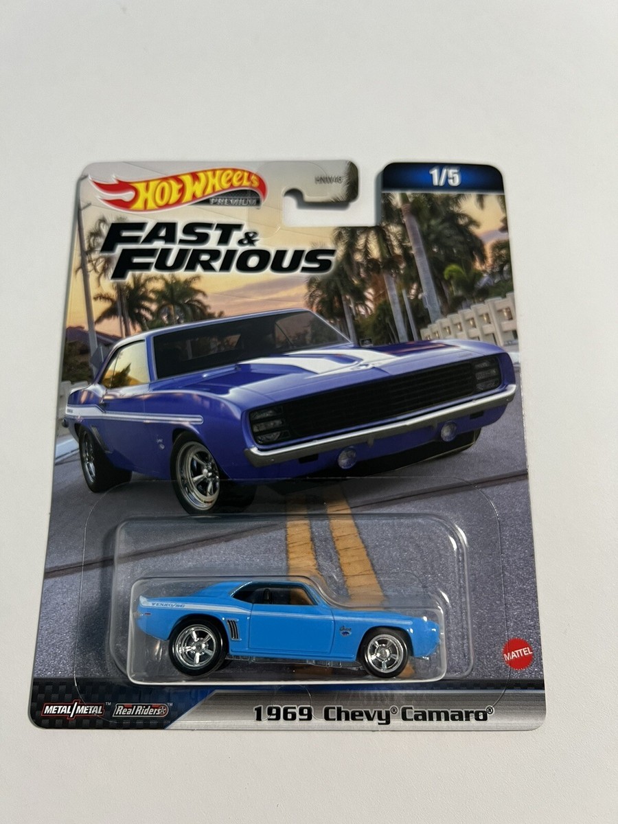 Hot Wheels Premium Chevy Camaro 1969 Fast and Furious HNW-B 1/64