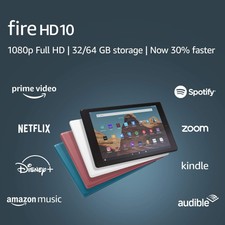 Amazon Fire HD 10 (9th Generation) 64GB, Wi-Fi, 10.1in - Twilight