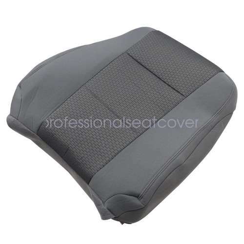 For 2015-2020 Ford F150 XLT Driver+Passenger Bottom-Top Seat Cover Gray Cloth - Picture 42 of 131