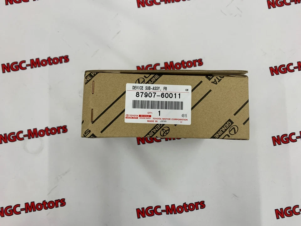 Toyota Genuine Land Cruiser FZJ80 VAN Front Fender Side View Mirror Left OEM JDM - Imagem 3 de 4