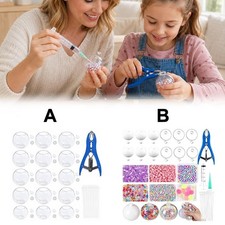 Squishy Making Kit - 6cm Thickened Silicone Blank Stress Ball Skins Diy Toys