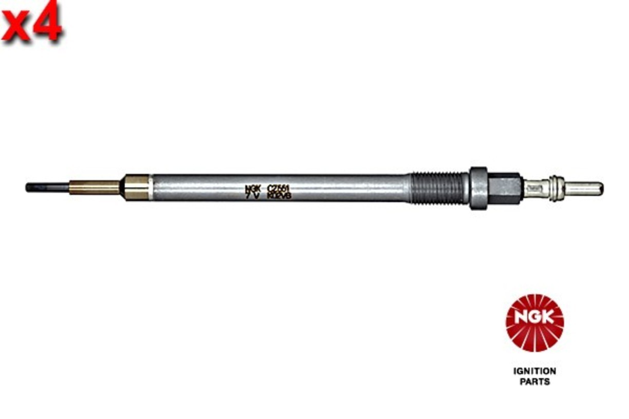 NGK 4x Glow Plug For MERCEDES A-Class Saloon C-Class T-Model 06-21 0011597301