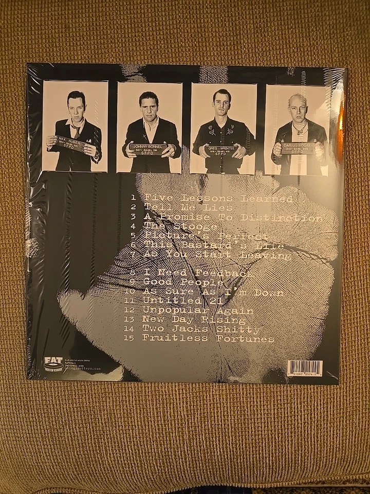 Swinging utters vinyl RARE GOLD Vinyl Ltd To 100 for band friends and family - Image 3 of 3