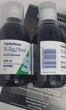 Lactulose Solution - 2x300 ML  Gentle relief of constipation expire 2028 SANDOZ