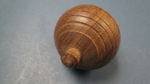 Vintage Hard Wood Spinning Top Toy VCG - Picture 3 of 5