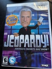 Jeopardy (Nintendo Wii, 2010), disc and instruction manual
